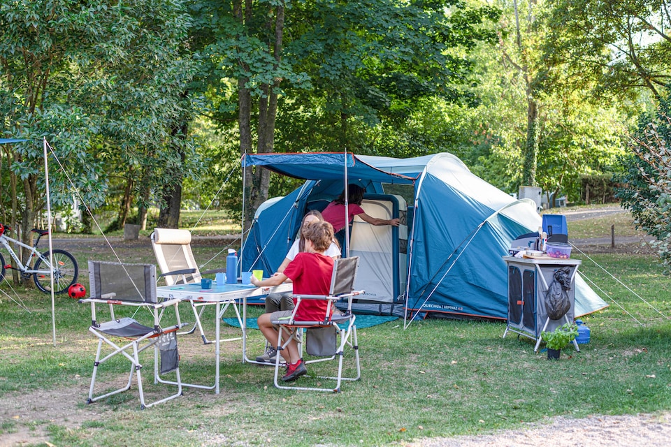 image 1 of Decathlon 4-person, 2-bedroom camping tent, Arpenaz 4.2
