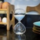 image 4 of Nicola Spring Glass Kitchen Sand Timer - 30 Minutes - Clear