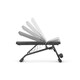 image 2 of Adidas Performance Utility Adjustable Incline Weight Bench — 175 kg Capacity, Steel Frame, 2.5" Foam Pad | Multi | BLACK | 121 (L) x 49 (W) x 113 (H) cm