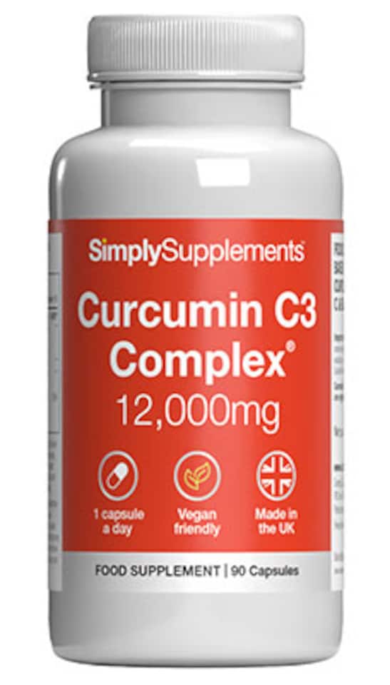 Curcumin C3 Complex 12,000mg (Turmeric) Capsules