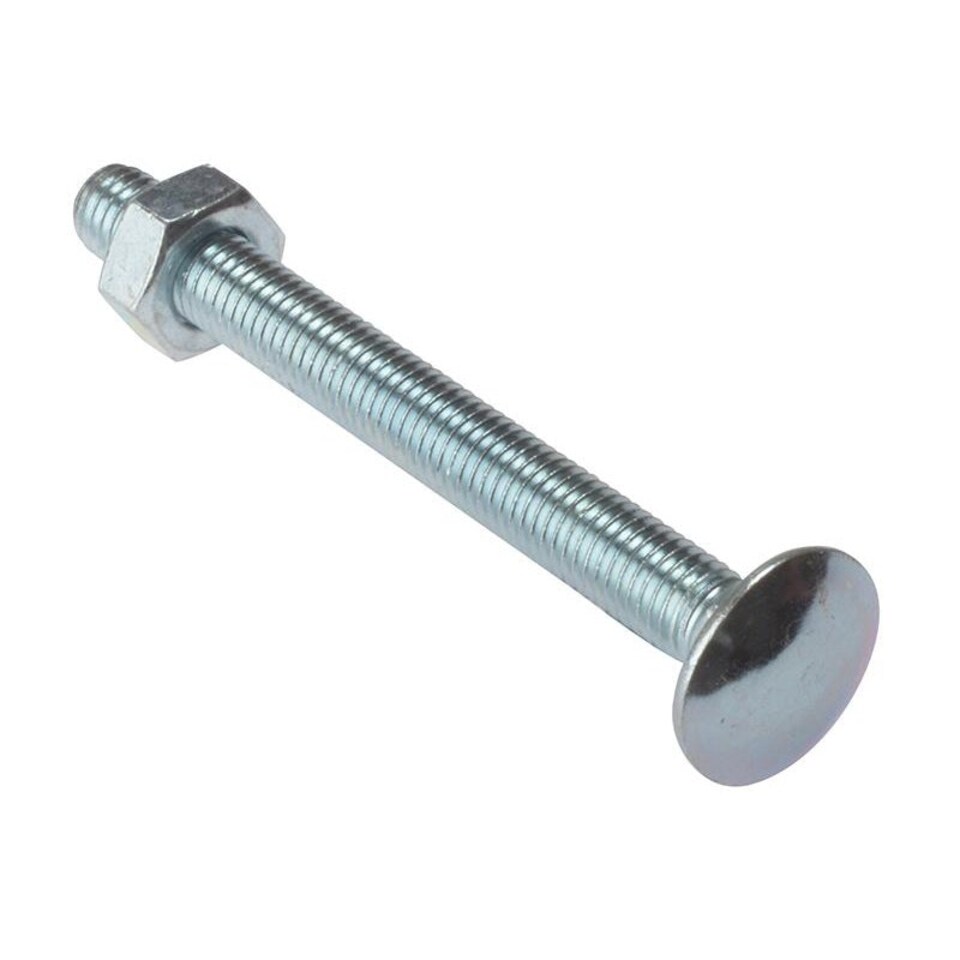 Forgefix Carriage Bolts, Zp - Multi Colour - M10 x 75