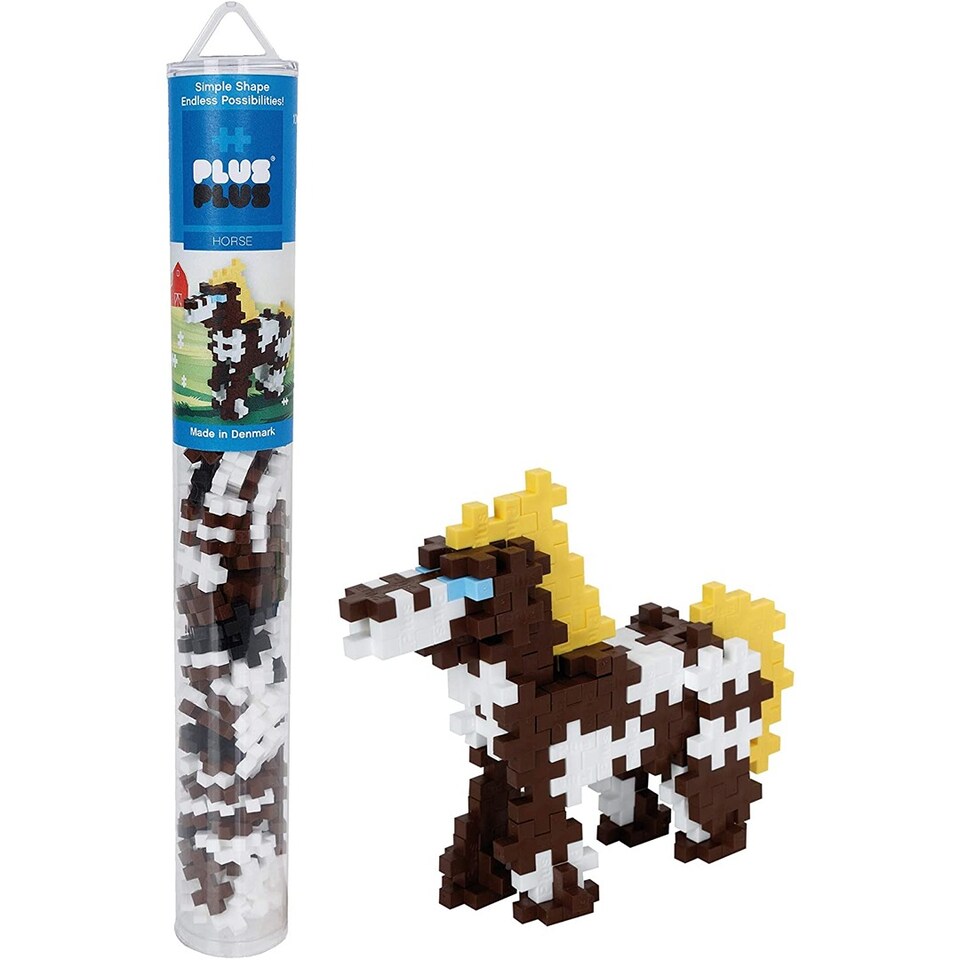 image 1 of Plus Plus Horse Tube Mix (100 Pieces)