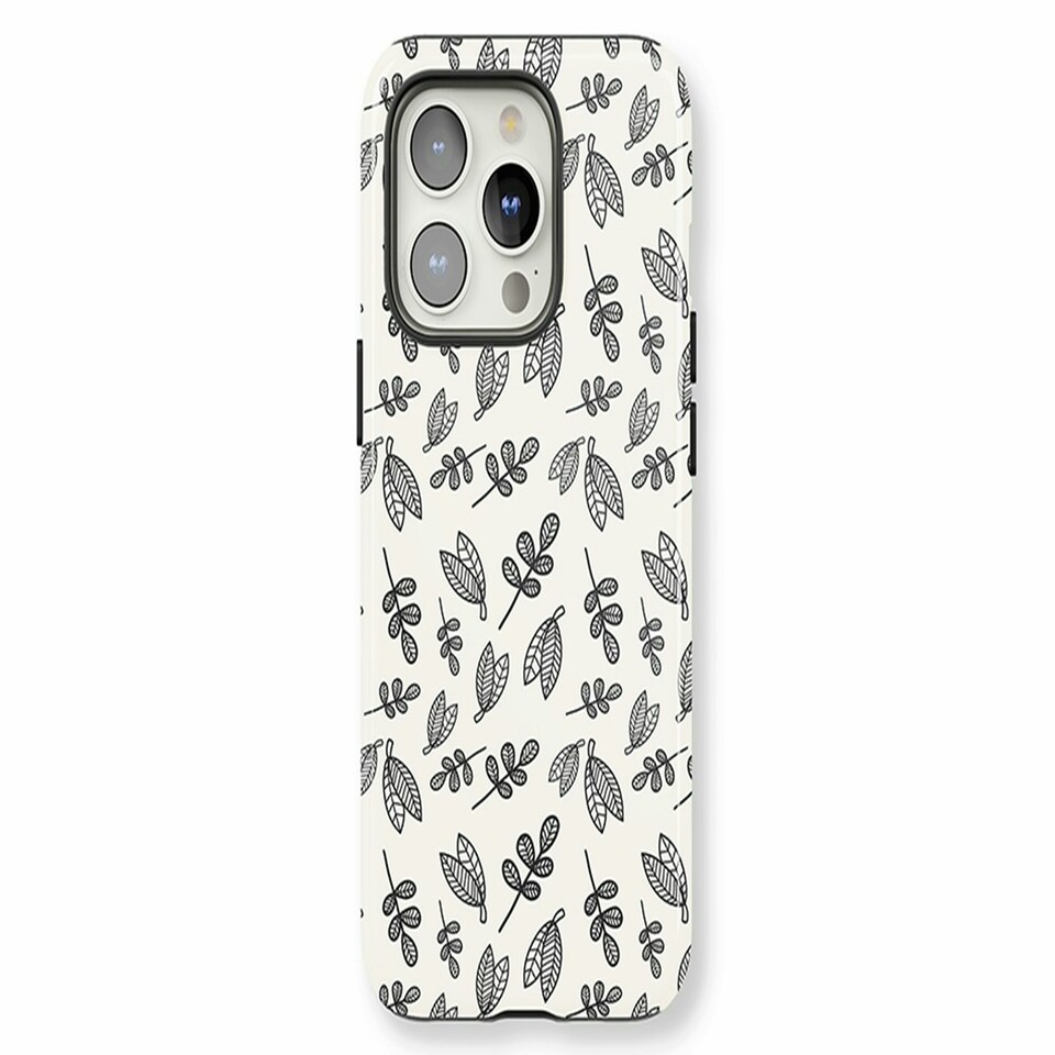 image 1 of Mono Leaves Black | iPhone 12 Mini
Tough | iPhone 12 Mini
Tough