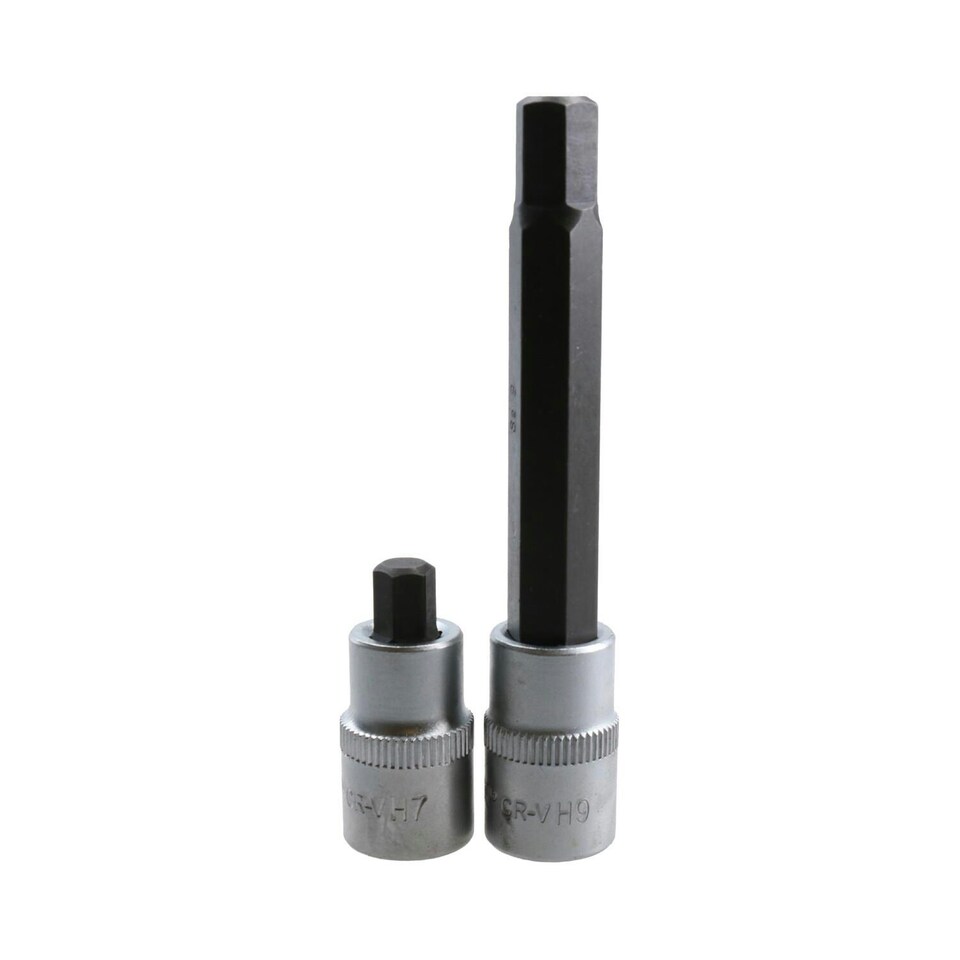 image 1 of 3/8" Drive Brake Bit Sockets For Mercedes BMW Audi Ford 2pc 7mm / 9mm Bergen