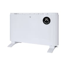 Hestia Electric Metal Panel Heater Freestanding or Wall Mounted 2000W | White | 1