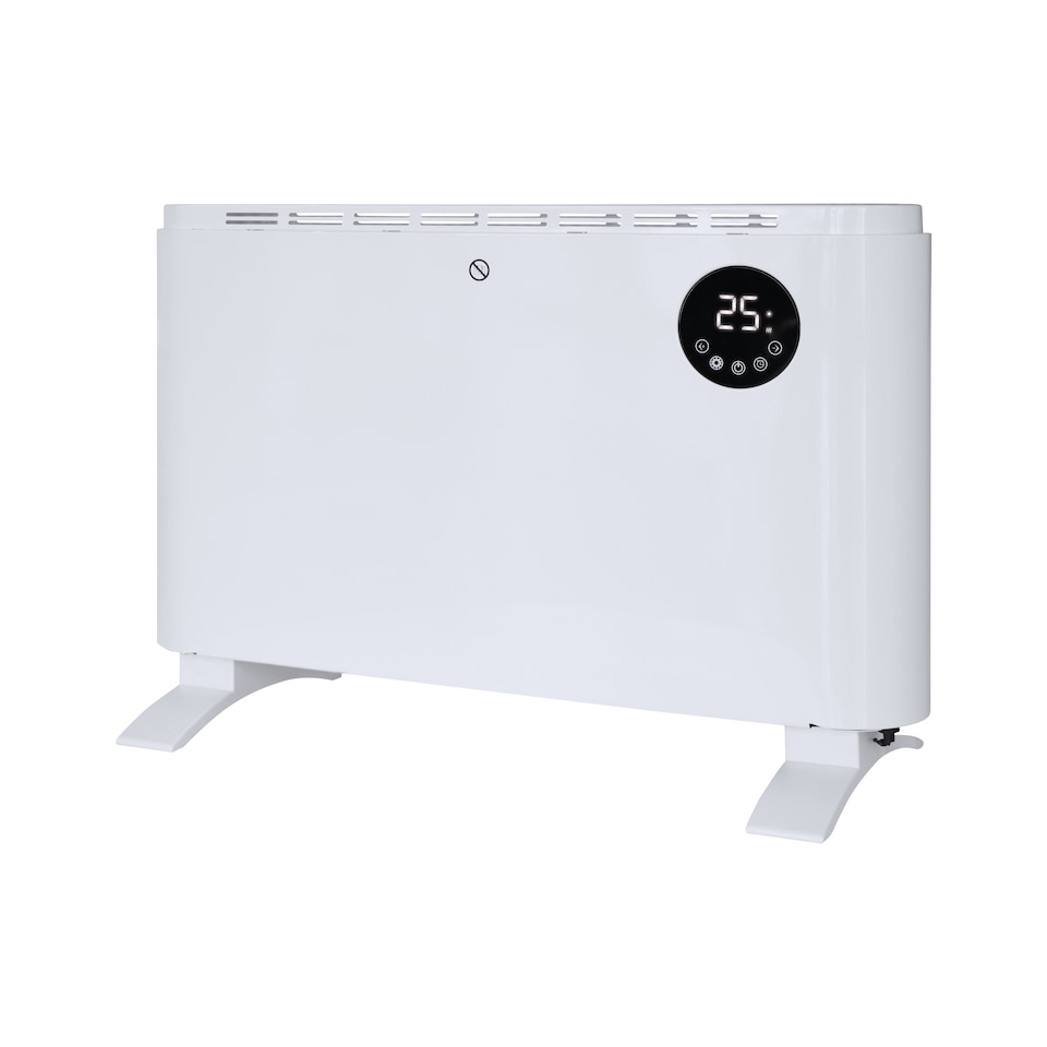 image 1 of Hestia Electric Metal Panel Heater Freestanding or Wall Mounted 2000W | White | 1
