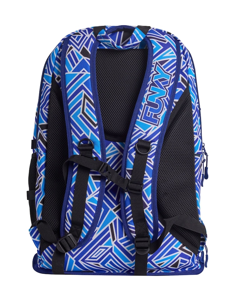 image 1 of Funky Trunks Blue Bits Elite Squad 36L Backpack - Blue