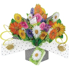Pop Up Card -  For you Flowers  POP101