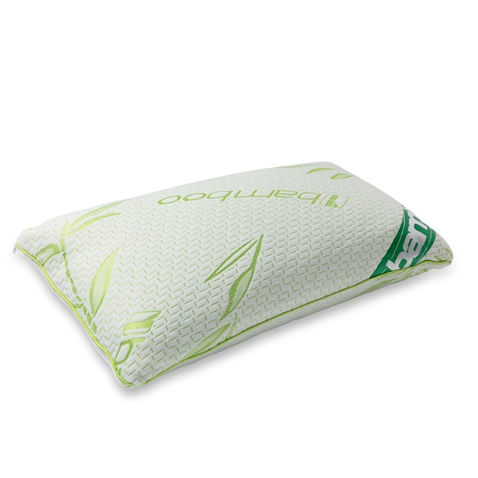 image 1 of Rayon From Bamboo Organic Memory Foam Pillow Anti Allergy Support Green