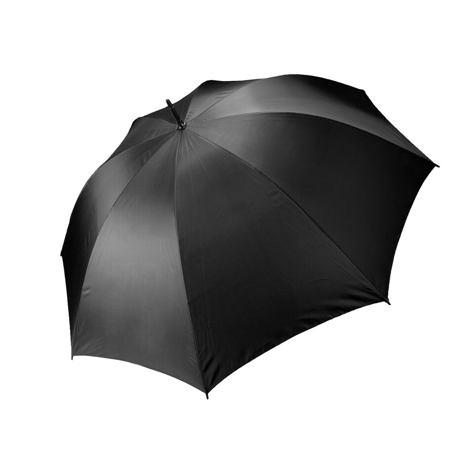 Kimood Storm Manual Open Golf Umbrella - Black - One Size