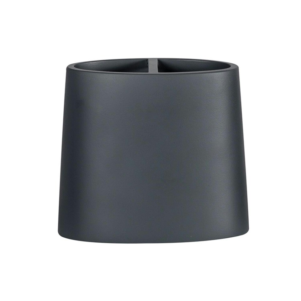 image 1 of Showerdrape Alto Grey Toothbrush Holder
