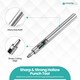 image 4 of 4.5mm Leather Hole Punch Cutter, Sharp Edge Hollow Hole Punch for DIY