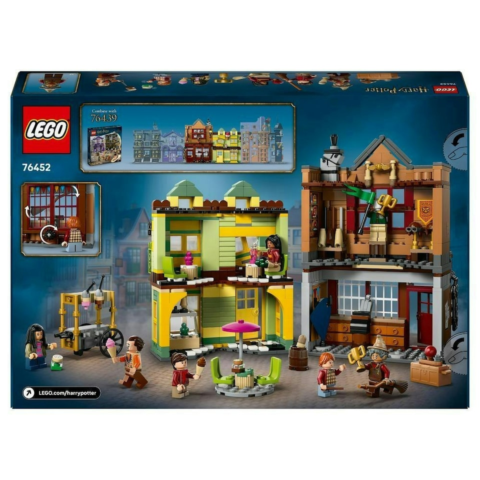 image 1 of Lego Harry Potter 76452 Quality Quidditch Supplies & Ice Cream 795 Piece Set