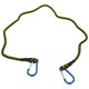 image 2 of 48" Bungee Strap with Aluminium Carabiners Hook Tie Down Fastener Holder 1pc