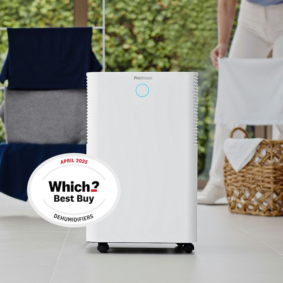 image 1 of Pro Breeze OmniDry 20L Dehumidifier with Smart App Control