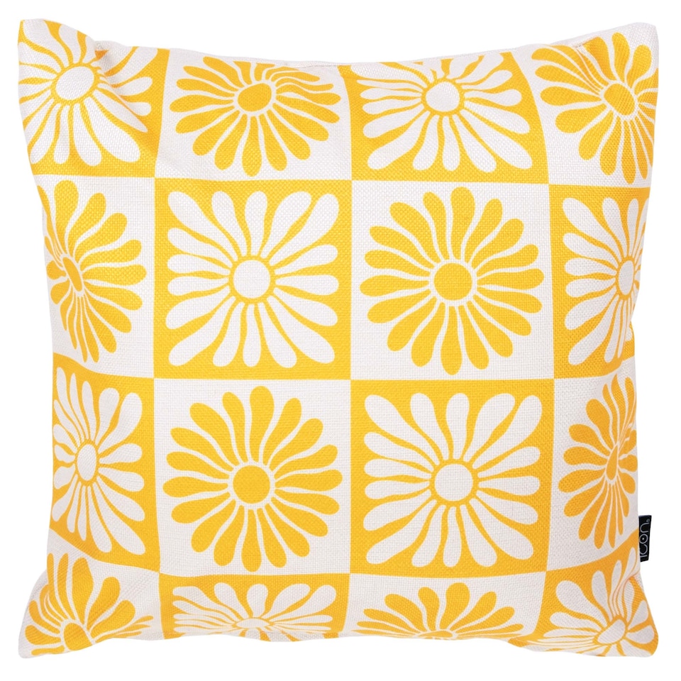 image 1 of Cushion 43x43 Kyoto Fabric, Summer Flower