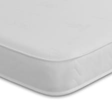 Aloe Vera Hybrid Mattress - 18cm Deep, Plush Feel White | King