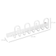 image 3 of HOMCOM Wall Mounted Electric Shoe Dryer Shoe Warmers for Boots 2 Pairs White