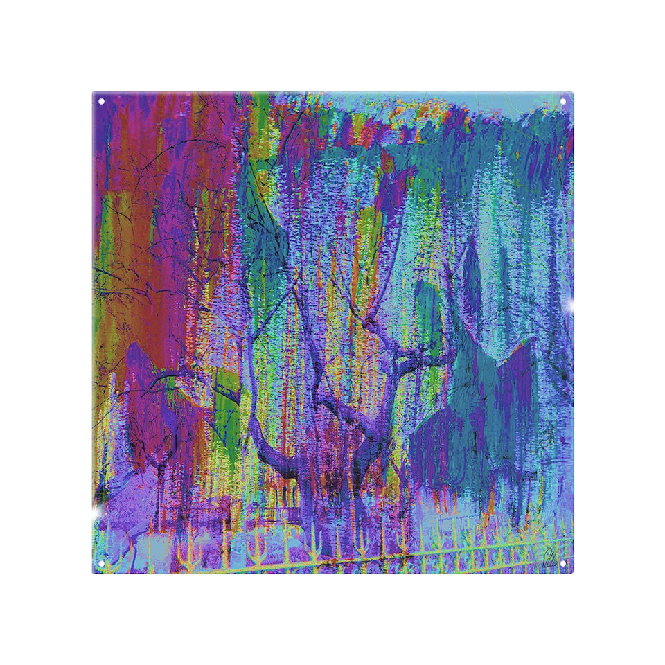 image 1 of Tree Growth Splash Back | White