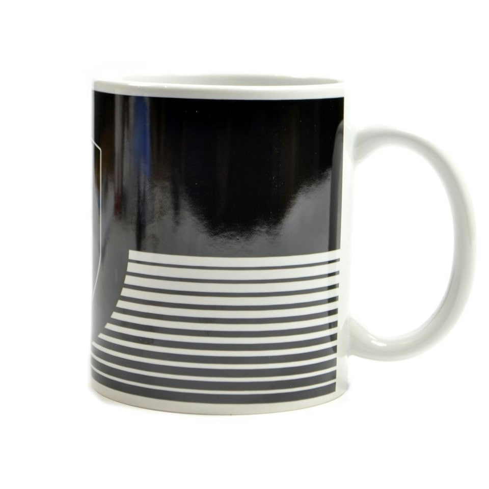 image 1 of Fulham FC Crest Mug - Black/White - One Size