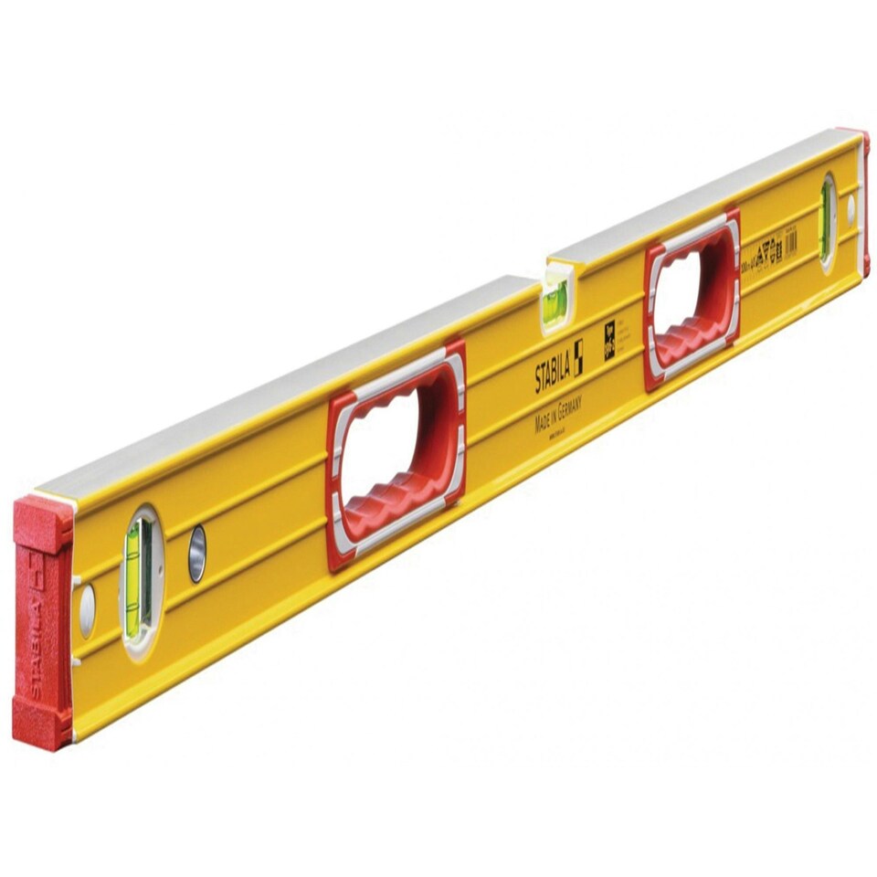 Stabila 196-2 Double Plumb Spirit Level - Multi Colour - 100cm