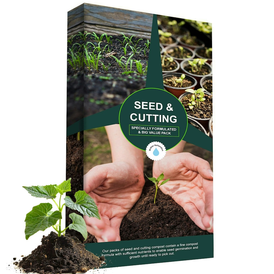 image 1 of 40 Litres (2x 20 Litres) Cutting & Planting Seed Sowing Compost Ideal For Potting Or Re-Potting