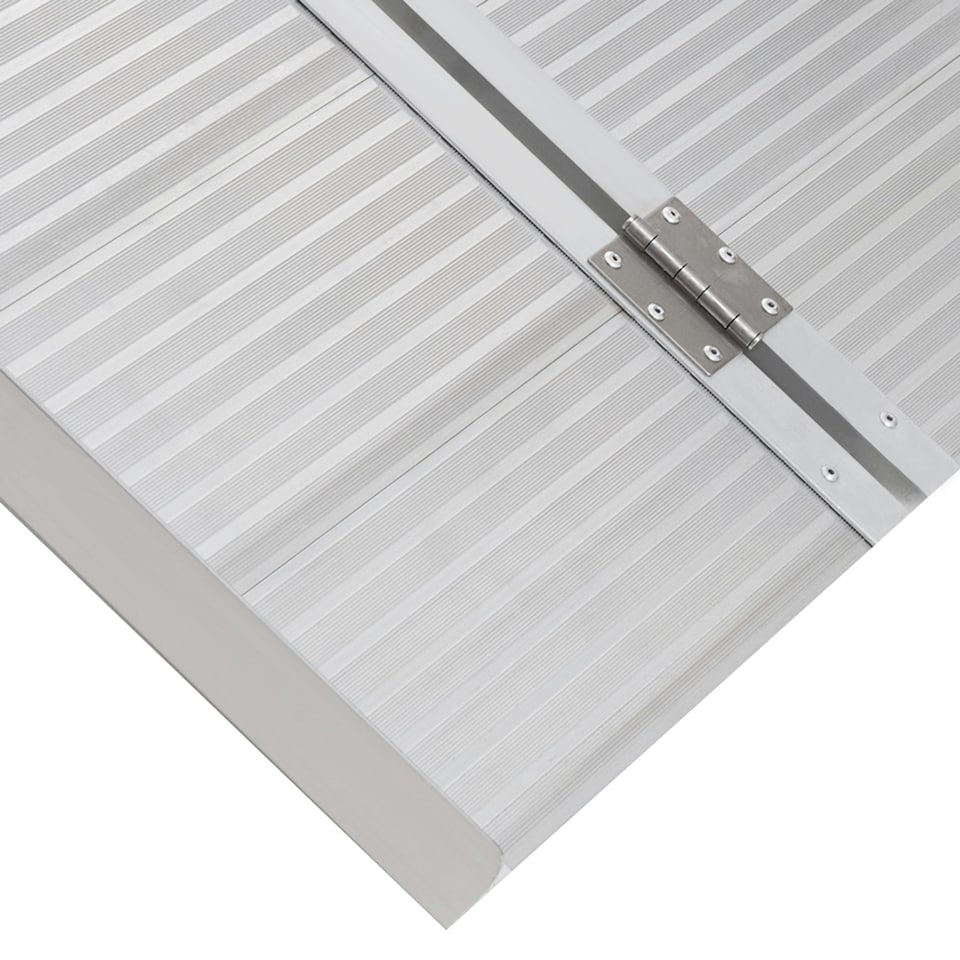 image 1 of HOMCOM 3ft Aluminium Folding Wheelchair Ramp Equipment Mobility Suitcase