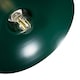 image 3 of Industrial Retro Designed Matt Forest Green Curved Metal Ceiling Pendant Shade | Green