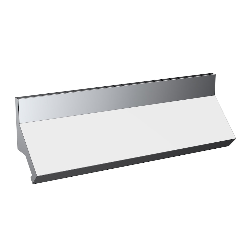 image 1 of Balterley Bathroom Furniture Cabinet Drawer Finger Pull Handle Durable Replacement | Silver | Chrome | 1