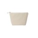 image 1 of Nutshell Luxe Canvas Accessory Bag - Natural - S Cream
