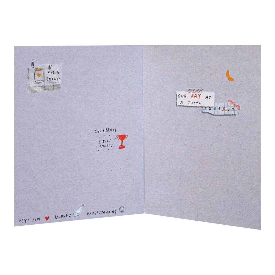 image 1 of Hallmark Maggie's - Beyond Cancer Charity Card - Treatment Completed Design