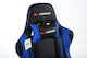 image 4 of Pro FX Reclining Sports Racing Office Desk Faux Leather Gaming Chair (Blue)