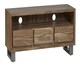 image 1 of Knott Live Edge Large Media Unit Brown