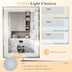 image 6 of COSTWAY Bathroom  Vanity Mirror Wall Mirror 3 Colors LED Lights