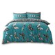 image 1 of Gertie Printed Duvet Cover Set Reversible Polycotton Beddings Multi | Single