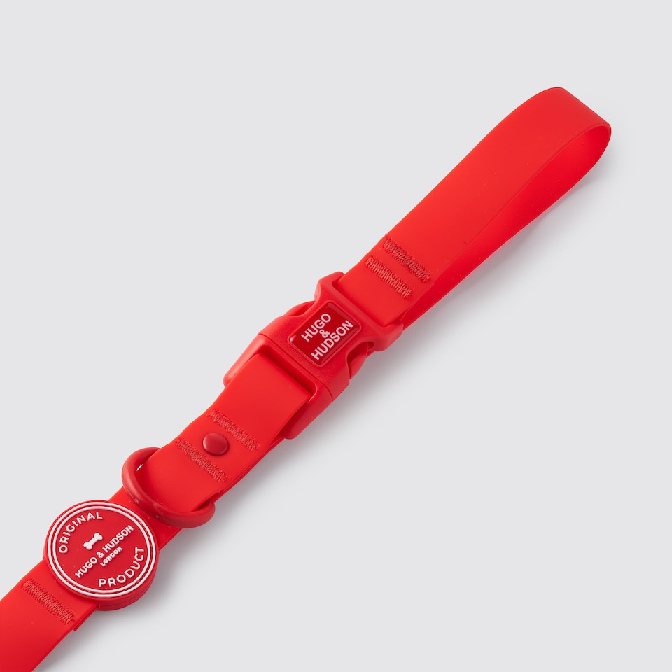 image 1 of Hugo & Hudson Red Waterproof Dog Lead