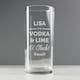 image 7 of Personalised Its...OClock Hi Ball Glass Clear