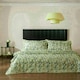 image 2 of Intimates Wilder Luxury Jacquard Floral Quilted Bedspread Set Cream | Natural | King