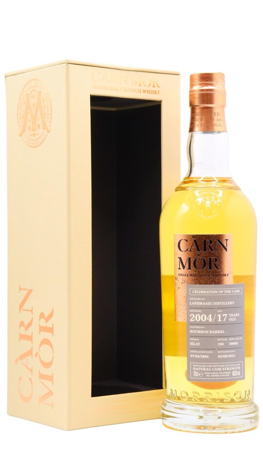 Laphroaig - Carn Mor Celebration Of The Cask - Single Cask No. 50084 2004 17 year old Whisky