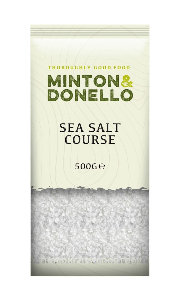 image 1 of Minton & Donello Coarse Sea Salt No Additives 6 x 500g