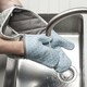 image 3 of Zeal Steam Stop™ Waterproof Silicone Double Oven Glove Blue | Duck Egg Blue