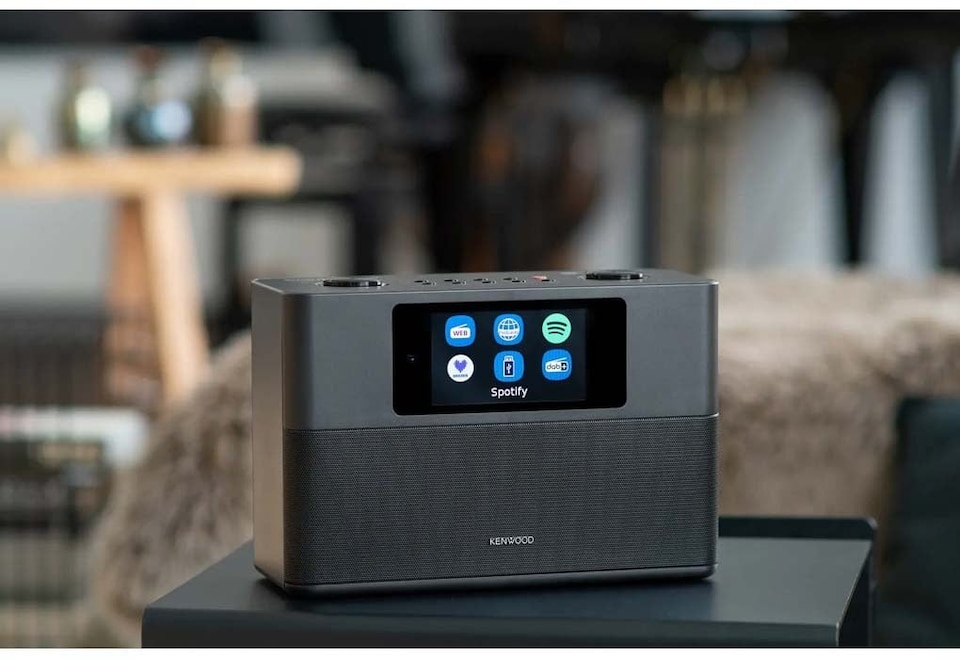 image 1 of Kenwood Audio CR-ST120S Smart Internet Radio - Black