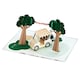 image 1 of Hallmark Father's Day Card - 3D Pop Up Golf Course Design
