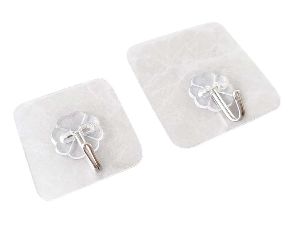 image 1 of S-FIXX SET OF 10 NANO SUCTION 180 DEGREE ULTRA HOOKS