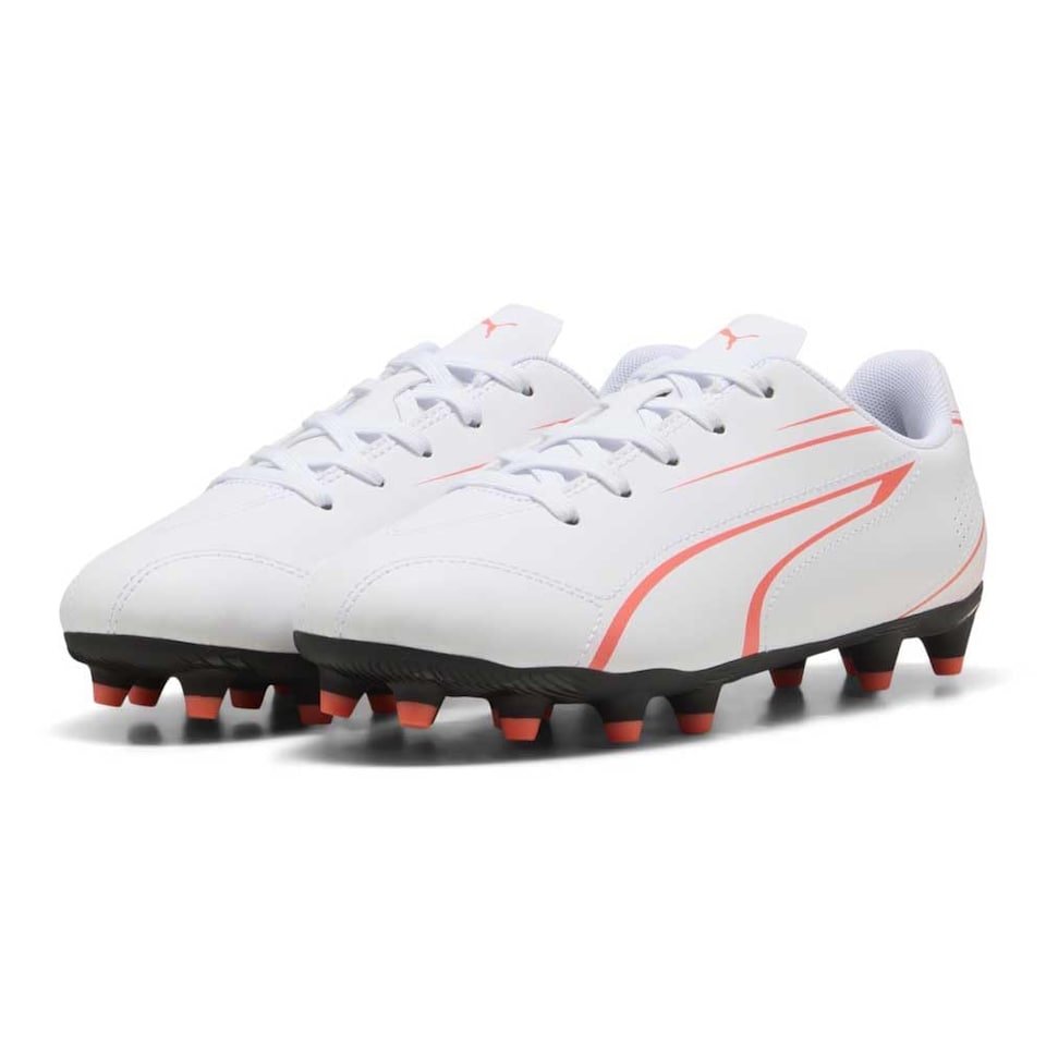 image 1 of Puma Vitoria Junior Football Boots  J12 - White & Red