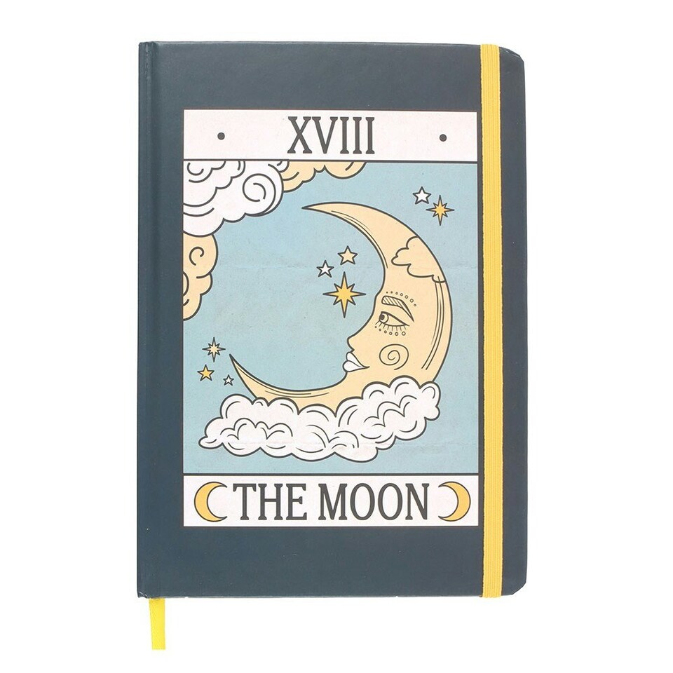 image 1 of The Moon Vintage Tarot A5 Notebook/Journal