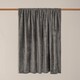 image 3 of Furn Harrow Fleece Throw | Grey | Charcoal | 1