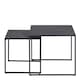 image 2 of Infinity Nest of Tables in Black Matt Set of 2