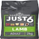 image 1 of Harringtons Just 6 Slow Baked Complete Grain Free Lamb and Pea Dry Dog Food, 2 kg, Pack of 4