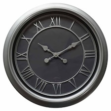 Bloomsbury Wall Clock Black
